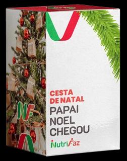 Representação da Cesta de Natal Papai Noel Sem Álcool