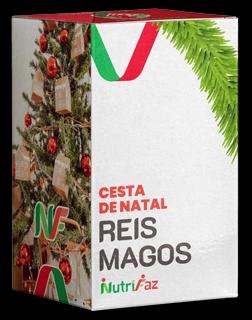 Representação da Cesta de Natal Reis Magos Sem Álcool